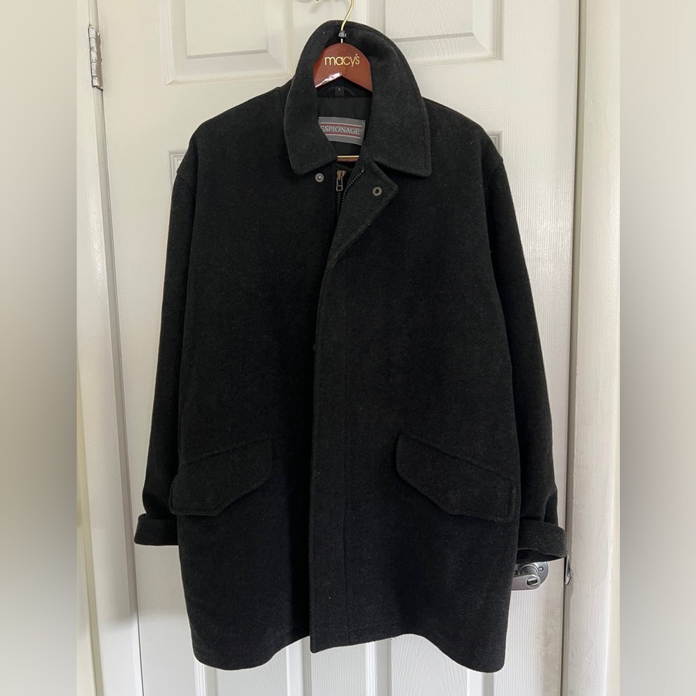 Espionage Vintage Wool Men’s Coat